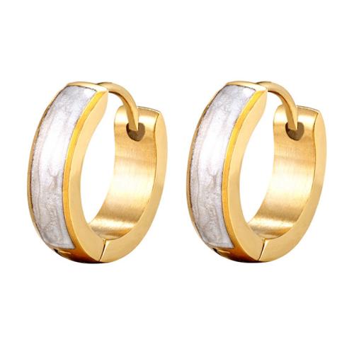 Titanium Steel Lever Back Earring, fashion jewelry & for woman & epoxy gel 