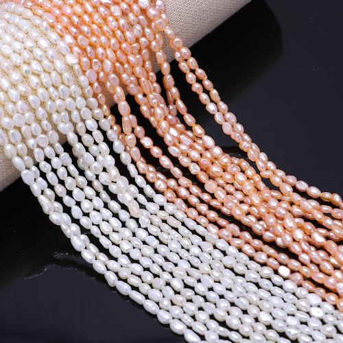 Rice Cultured Freshwater Pearl Beads, DIY mm Approx 35 cm [