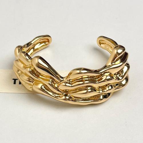 Zinc Alloy Cuff Bangle, plated, fashion jewelry & for woman Inner diameter :5.8cm, width :3cm. 