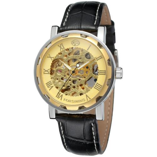 Men Wrist Watch, Glass, with PU Leather, Chinese movement, Life water resistant & fashion jewelry & for man Approx 24 cm [