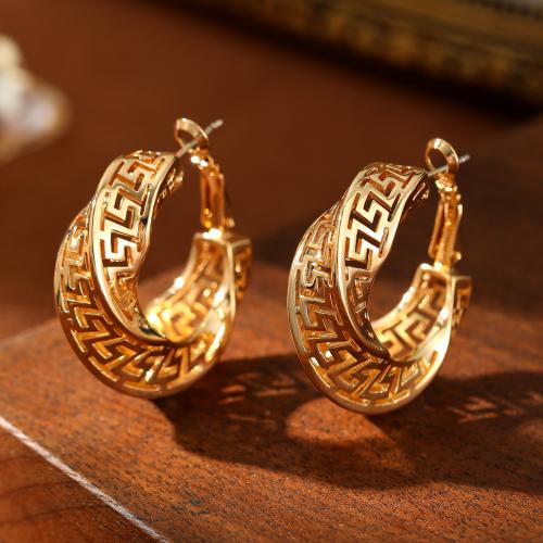 Brass Drop Earring, plated, fashion jewelry 