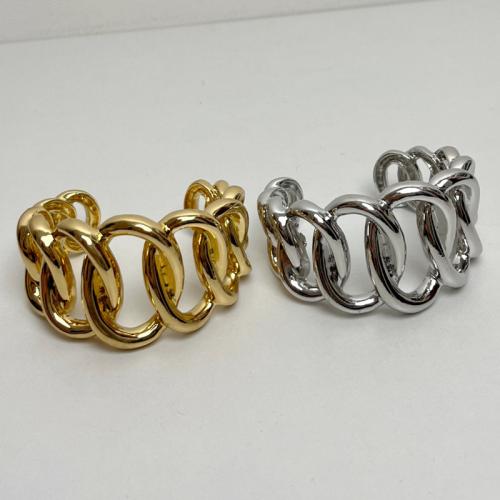 Zinc Alloy Cuff Bangle, plated, fashion jewelry & for woman & hollow Diameter :5.5cm, width :4.1cm. 