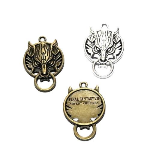 Zinc Alloy Animal Pendants, plated, DIY [