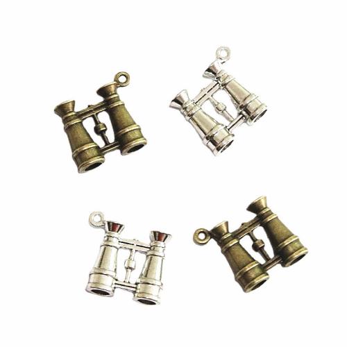 Zinc Alloy Jewelry Pendants, Telescope, plated, DIY 