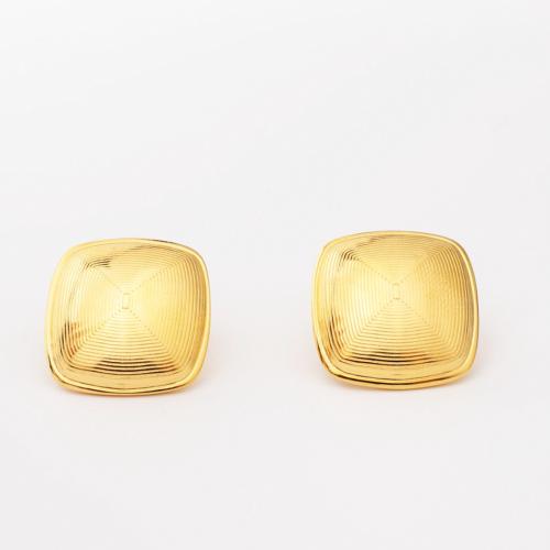 Stainless Steel Stud Earring, 304 Stainless Steel, Vacuum Ion Plating, fashion jewelry & for woman 