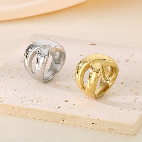 Edelstahl Fingerring, 304 Edelstahl, Vakuum-Ionen-Beschichtung, unisex, keine, verkauft von PC