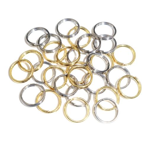 Stainless Steel Key Split Ring, 304 Stainless Steel, DIY [