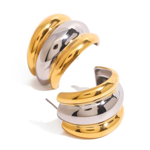 Stainless Steel Stud Earring, 304 Stainless Steel, fashion jewelry & for woman 