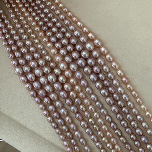 Rice Cultured Freshwater Pearl Beads, DIY mm Approx 38 cm [