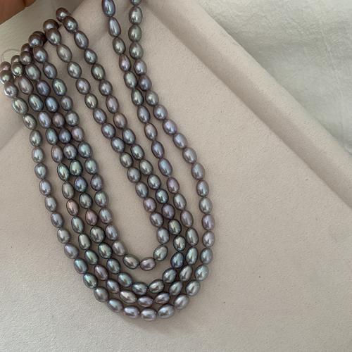 Rice Cultured Freshwater Pearl Beads, DIY .5-7mm Approx 38 cm [