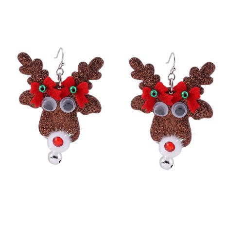 Christmas Earrings, Resin, Christmas Design & fashion jewelry & for woman & enamel 