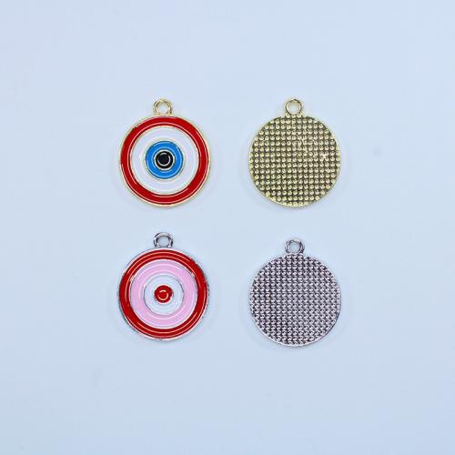 Zinc Alloy Enamel Pendants, plated, DIY Approx 