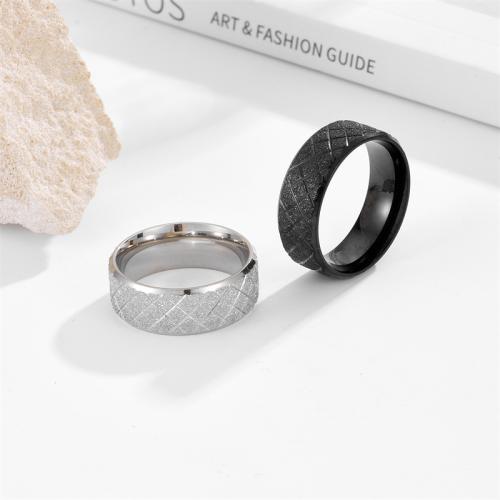 Bague en acier inoxydable, Acier inoxydable 304, Rond, Placage, normes différentes pour le choix & pour homme, plus de couleurs à choisir, Vendu par PC