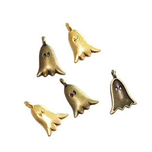 Zinc Alloy Jewelry Pendants, Ghost, plated, DIY 