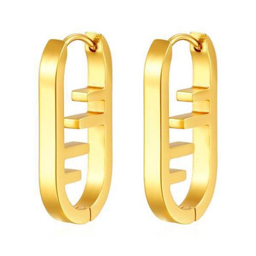 Stainless Steel Drop Earring, 304 Stainless Steel, Vacuum Ion Plating, fashion jewelry & for woman 