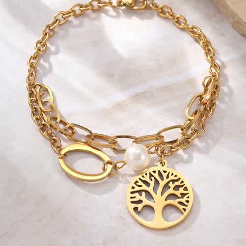 Fashion Zinc Alloy Bracelets, with Plastic Pearl, with 5cm extender chain, plated, fashion jewelry cm 