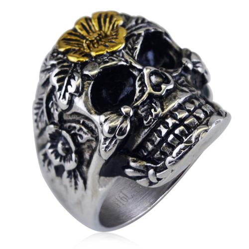 Edelstahl Fingerring, 304 Edelstahl, Modeschmuck & unisex & verschiedene Größen vorhanden, keine, verkauft von PC