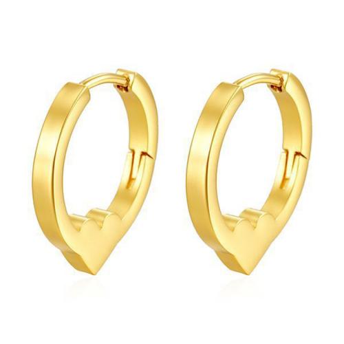 Stainless Steel Huggie Hoop Earring, 304 Stainless Steel, Vacuum Ion Plating, fashion jewelry & for woman 