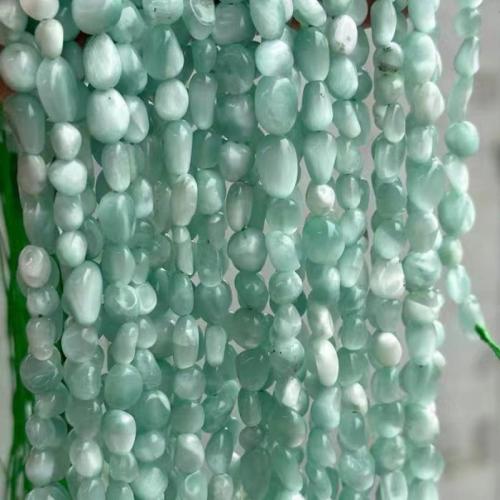 Single Gemstone Beads, Quartz, Nuggets, polished, DIY, green mm Approx 38 cm 