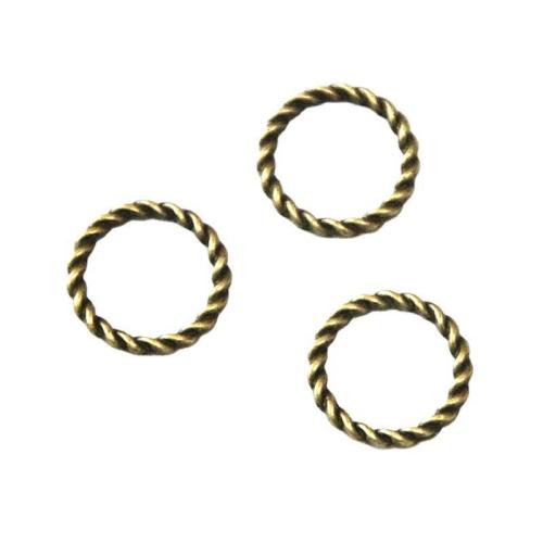 Zinc Alloy Linking Ring, antique bronze color plated, DIY, 15.3mm [