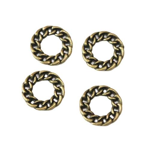 Zinc Alloy Linking Ring, antique bronze color plated, DIY [