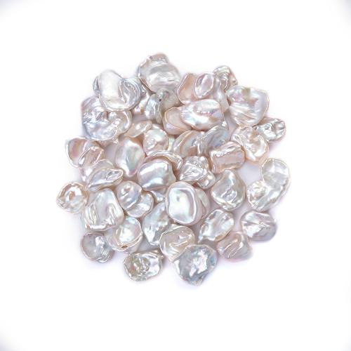 Baroque Cultured Freshwater Pearl Beads, DIY, white mm 