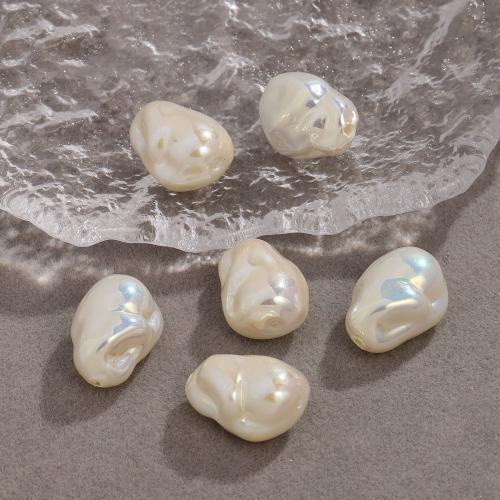 Perles de nacre en verre, perle de verre, Placage, DIY, plus de couleurs à choisir Vendu par sac[