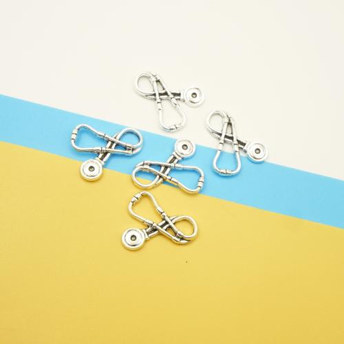 Zinc Alloy Jewelry Pendants, Stethoscope, antique silver color plated, DIY 