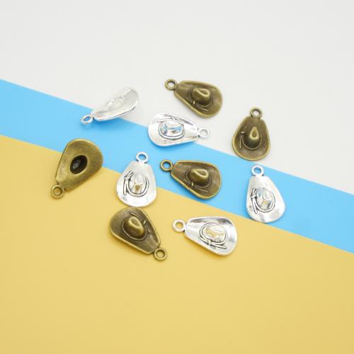 Zinc Alloy Hat Pendants, plated, DIY 