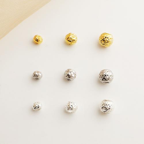 Sterling Silver Spacer Beads, 925 Sterling Silver, Round, DIY 