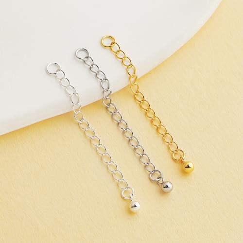 Sterling Silver Extender Chain, 925 Sterling Silver, DIY 