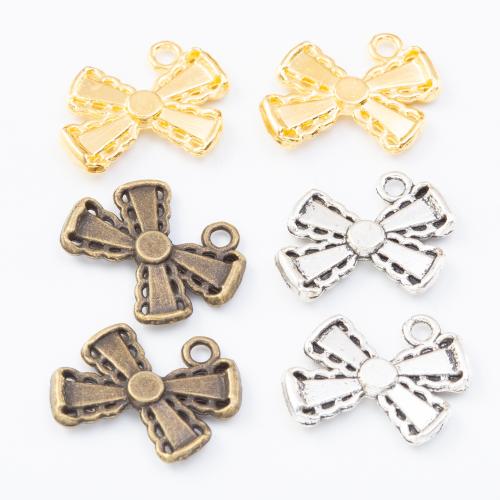 Zinc Alloy Bowkont Pendants, Bowknot, plated, DIY Approx 