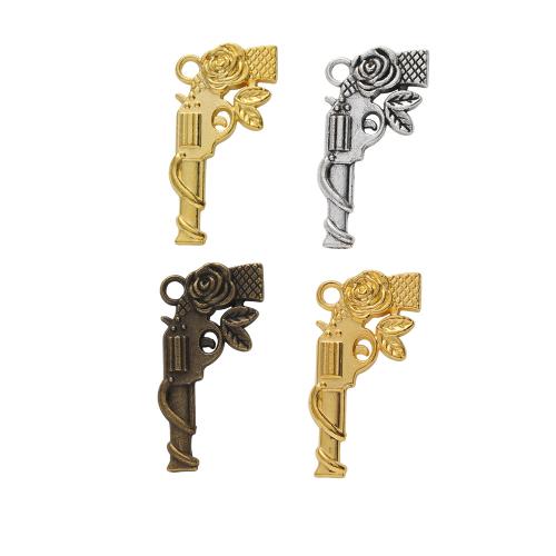 Zinc Alloy Gun Pendants, plated, DIY Approx 