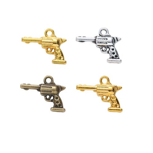 Zinc Alloy Gun Pendants, plated, DIY Approx 