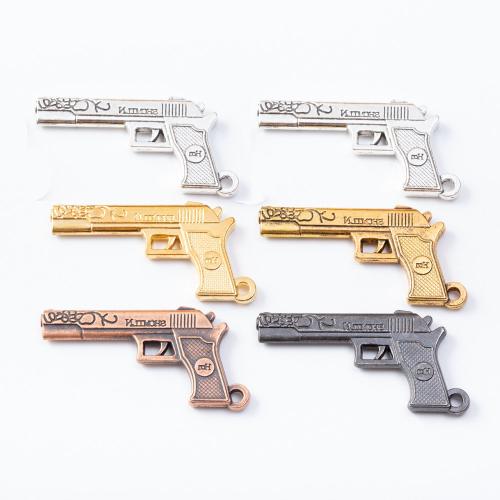 Zinc Alloy Gun Pendants, plated, DIY Approx 