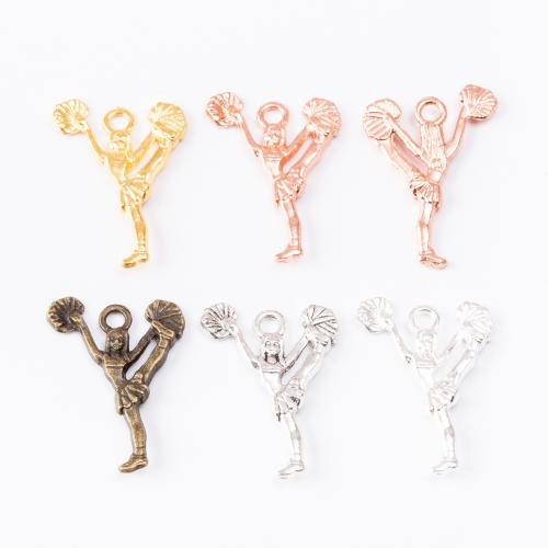 Zinc Alloy Jewelry Pendants, Dancing Girl, plated, DIY Approx 