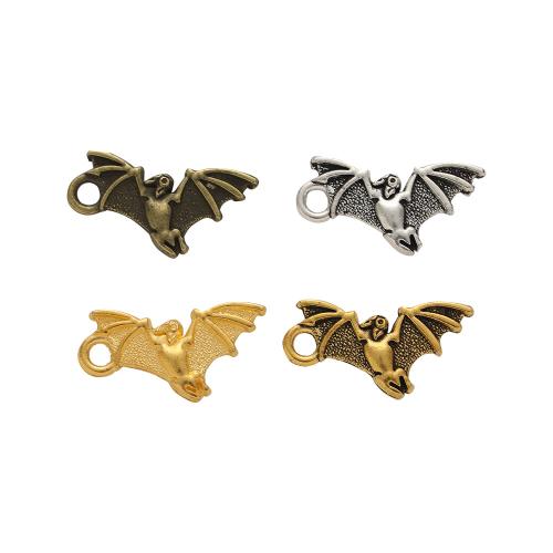 Zinc Alloy Animal Pendants, Bat, plated, DIY 