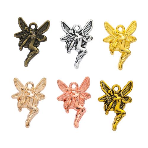 Zinc Alloy Jewelry Pendants, Angel, plated, DIY 