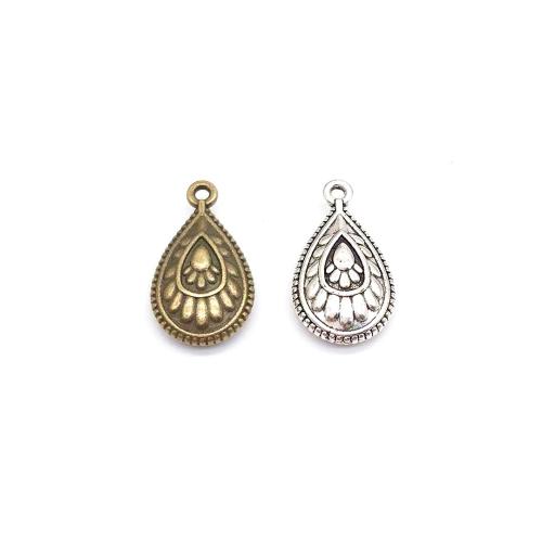 Zinc Alloy Jewelry Pendants, Teardrop, plated, DIY 