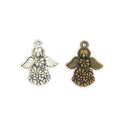 Zinc Alloy Jewelry Pendants, Angel, plated, DIY Approx 