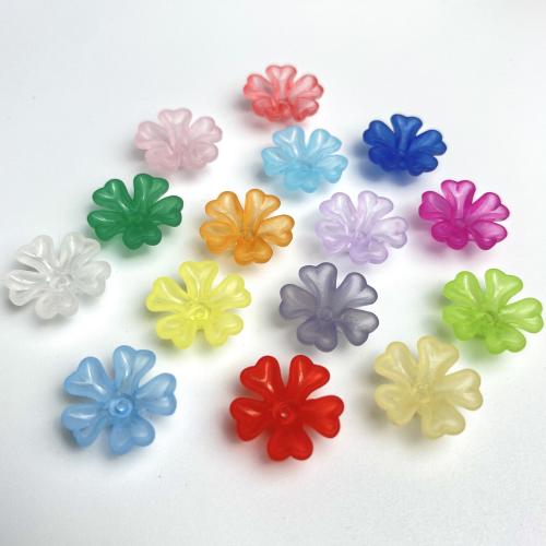 DIY Hair Flowers, Acrylic, injection moulding, frosted Approx 1.3mm, Approx 