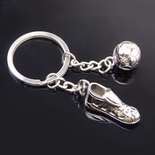 Zinc Alloy Key Clasp, portable & multifunctional, silver color 