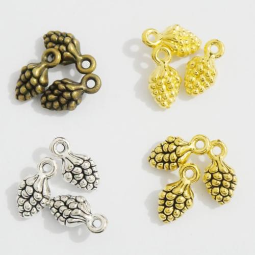 Zinc Alloy Jewelry Pendants, Pinecone, plated, DIY 