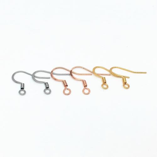 Stainless Steel Hook Earwire, 316 Stainless Steel, Vacuum Ion Plating, DIY & Unisex & machine polishing 