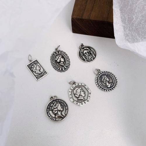 Sterling Silver Pendants, 925 Sterling Silver, DIY original color 