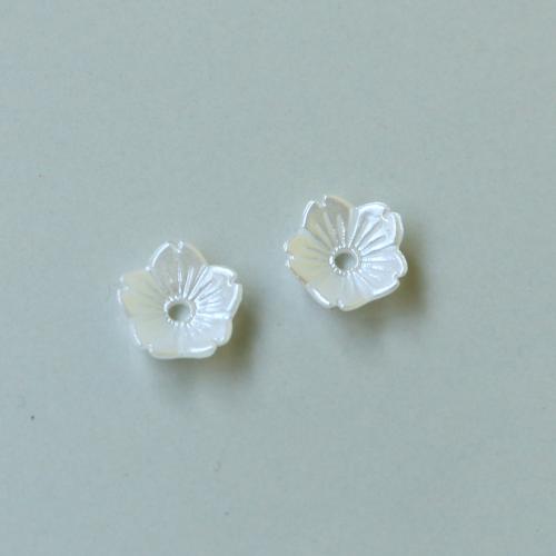 Imitation Perlen aus Kunststoff, Blume, DIY & verschiedene Stile für Wahl, 11x11mm, verkauft von PC[