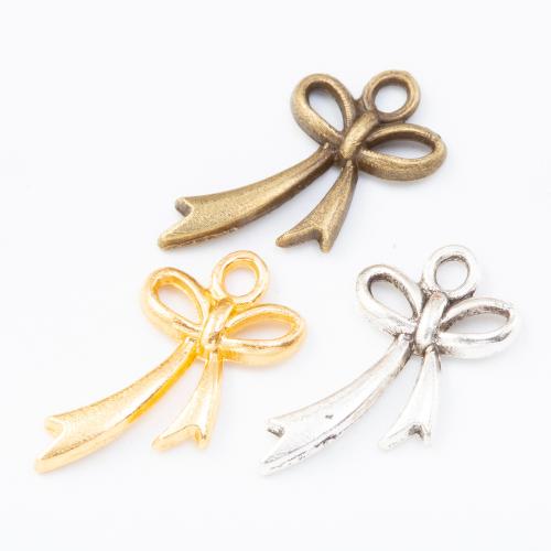 Zinc Alloy Bowkont Pendants, Bowknot, plated, DIY 