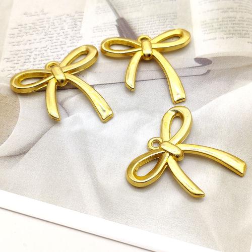 Zinc Alloy Bowkont Pendants, Bowknot, plated, DIY 