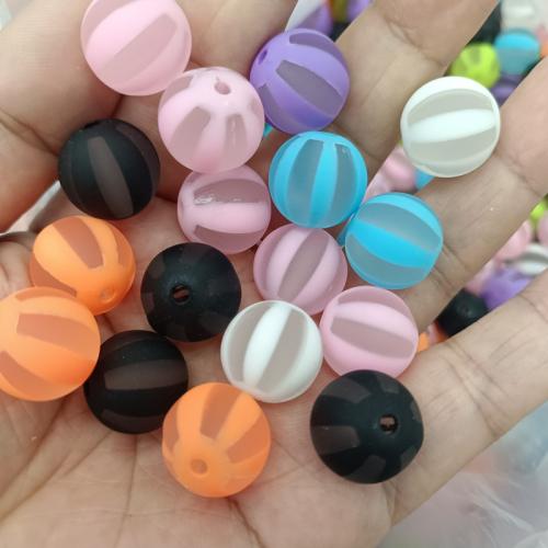 Fancy Lace Acrylic Beads, Round, DIY 16mm 