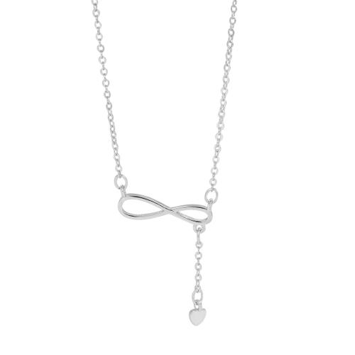 Collier de bijoux en argent , argent sterling 925, avec 5CM chaînes de rallonge, pour femme, argent Environ 40 cm, Vendu par PC